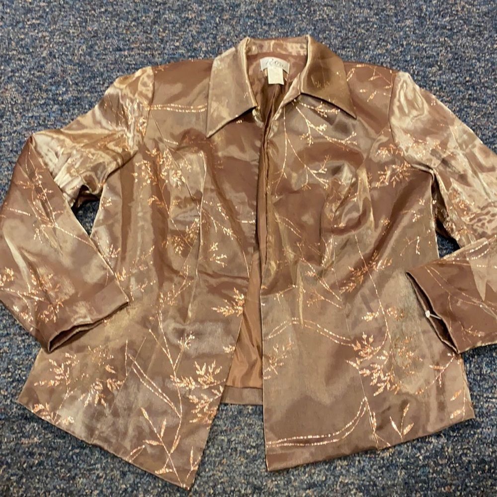 Patra Bronze Glitter Jacket sz. 14